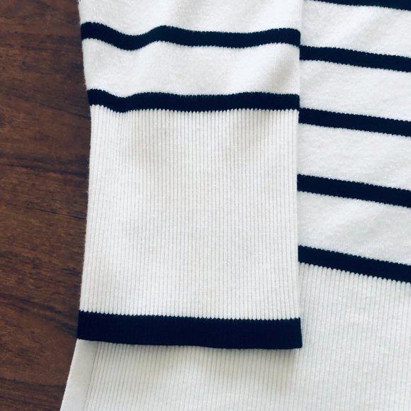 MANGO - Oversized striped sweater - Picture 9 of 10